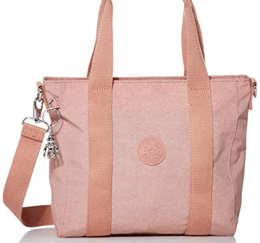 Kipling Asseni Mini Borsa Tote, Galaxy Twist rosa. (Rosa) - KI1053