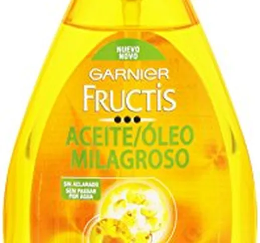 Garnier Cura Capillare, Fructis Aceite Milagroso Sin Aclarado, 150 ml