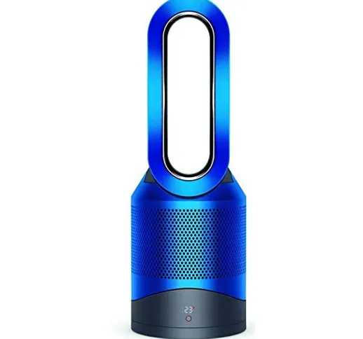 Dyson Pure Hot+Cool - Purificatore d'aria/Riscaldamento/Ventilatore da tavolo, blu, 305575...