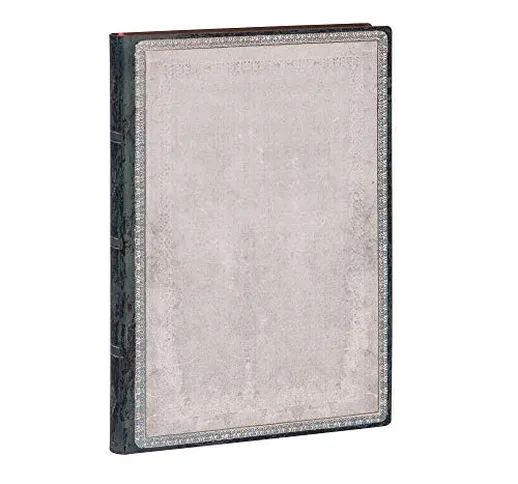 Paperblanks Flexi a Copertina Morbida Silice Bianca | Righe | Midi (130 × 180 mm)