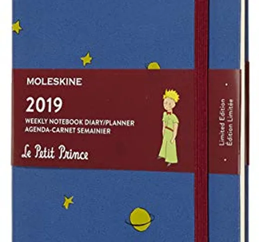 Moleskine 2019 Agenda Settimanale Le Petit Prince 12 Mesi, con Spazio per Note, in Edizion...