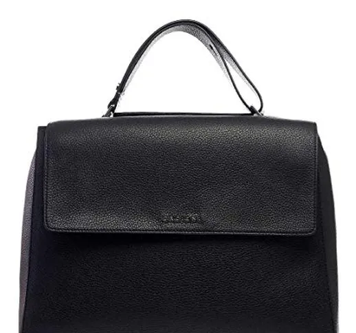 Orciani Luxury Fashion Donna B01979MICRONNERO Nero Pelle Borsa A Mano | Primavera-estate 2...