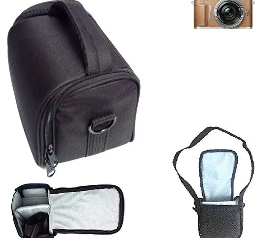 Per -Olympus PEN E-PL9- Borsa A Tracolla Borsa Da Viaggio Fotocamera Porta Fotografica Pro...