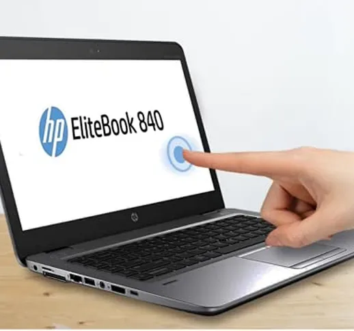 Hp EliteBook 840 G1 Notebook | Intel Core i5-4300U 1.9Ghz | 14″ Pollici Touch Screen | 8Gb...