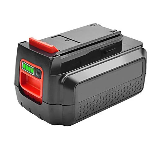 Bonacell - Batteria sostitutiva agli ioni di litio 3000 mAh 40 V per LBXR36 con indicatore...