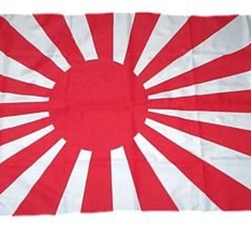 Bandiera Giappone antica bandiera impero 150 x 250 cm nuova