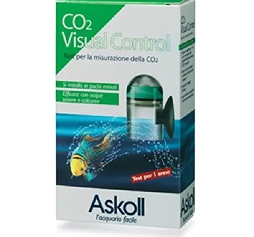Askoll 001695 CO2 Visual Control Test Misurazione CO2 per Acquario