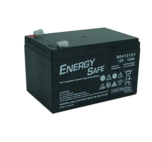 Batteria al piombo ENERGY SAFE 12V 12Ah