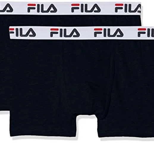 Fila FU5016/2 Man Boxer S Underwear, 321 Navy, S Mens