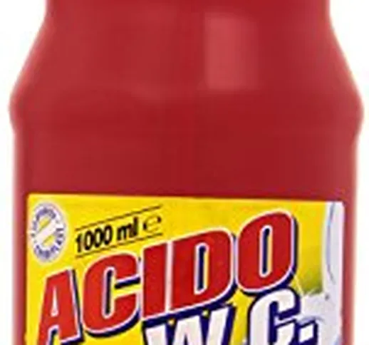 Acido - W.C, Soluzione di Acido Cloridrico - 1000 ml