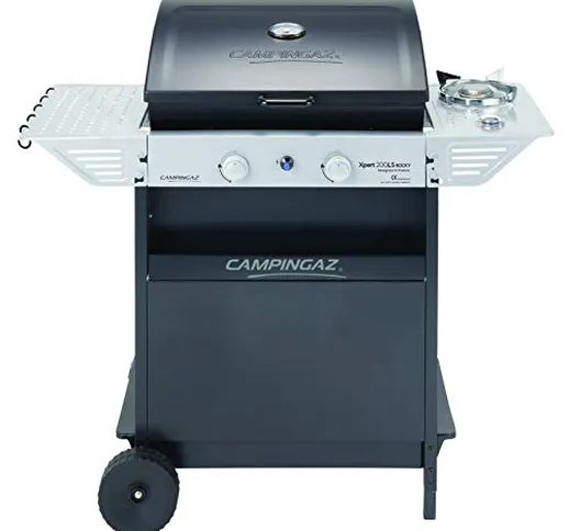 Campingaz Xpert 200 LS Rocky Barbecue a Gas, Grigio Scuro, 108 x 50 x 99 cm