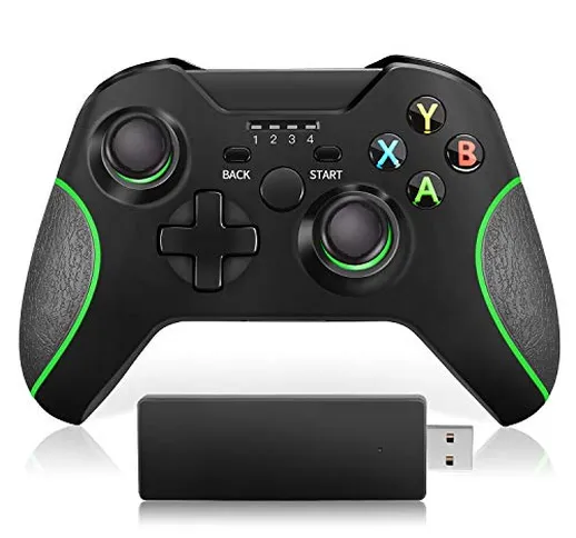 CHIRONG Wireless Controller Enhanced Gamepad for Xbox One/ One S/ One X/ One Elite/ PS3/ W...