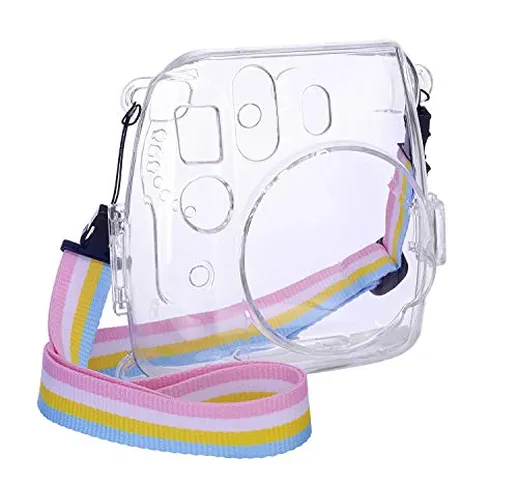 Eyeon Borsa Custodia Protettiva in Pelle Soft PU con cinturino a spalla e tasca per Instax...