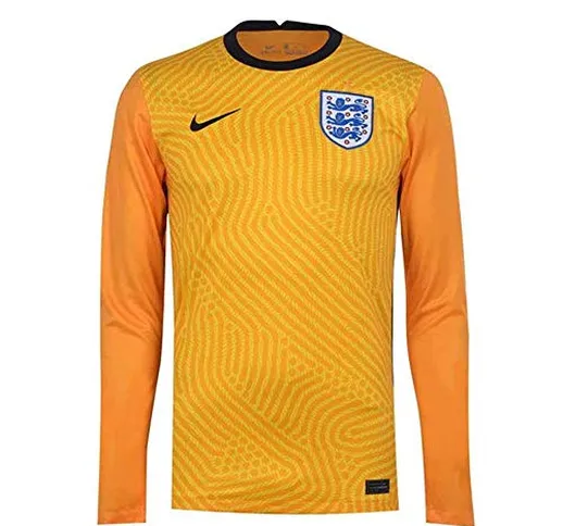 Nike 2020-2021 England Home - Maglia da portiere (giallo)