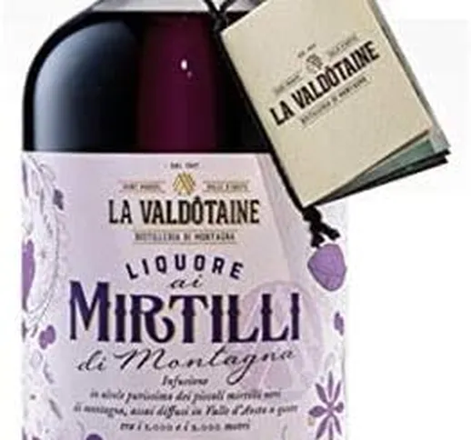 LA VALDOTAINE LIQUORE AI MIRTILLI DI MONTAGNA 70 CL