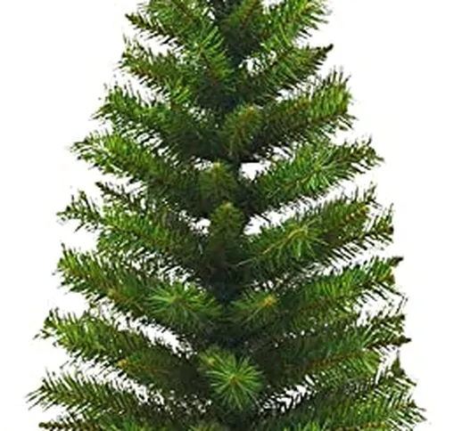 Alberello di Natale Pinetto 65 cm Verde - Albero di Natale Piccolo 60 Rami con Sacco in Ju...