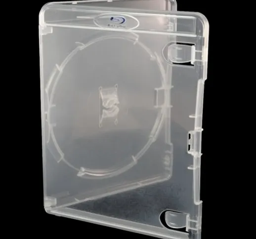 Vision Media® – 10 x PS3 Stile Trasparente Blu Ray Case – Dvd/Blu Ray Giochi di