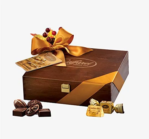 caffarel confezione regalo in legno le specialità cioccolatini assortiti 250 gr SENZA GLUT...