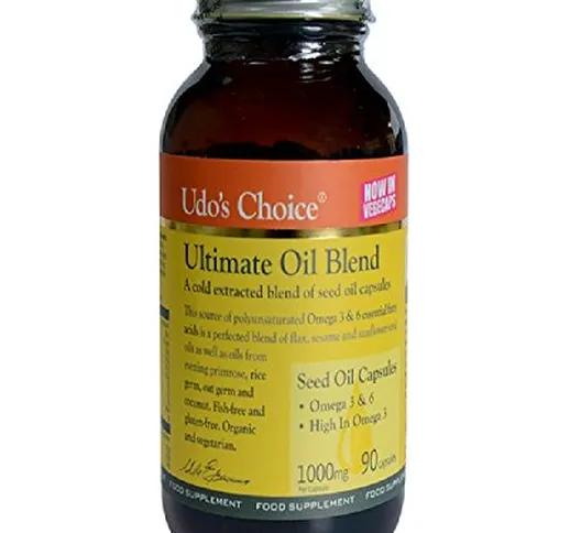 Udo's Choice Ultimate Oil Blend 1000mg 90 Capsules