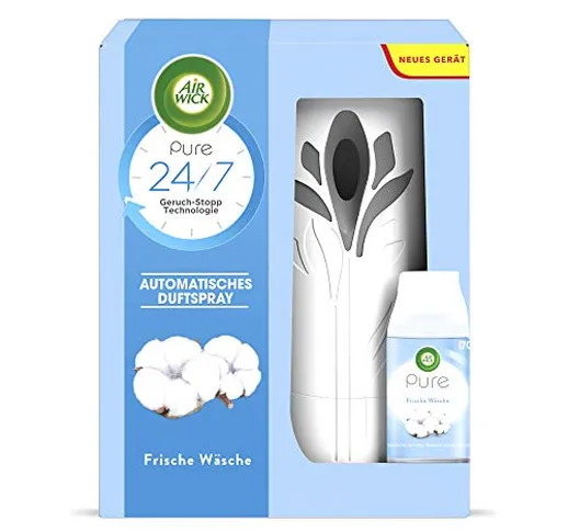 Air Wick Freshmatic Max Starter kit con dispositivo e 1 ricarica Pure da 250 ml, funzionam...