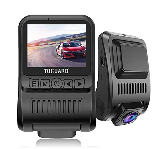TOGUARD Dash Cam 4K WiFi GPS UHD Dashboard Camera per auto 5,1 cm 170° grandangolo Dash Ca...