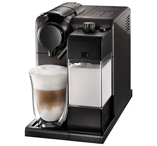 Nespresso Lattissima Touch EN550.BM Macchina per Caffè Espresso, Colore Nero (Black Metal)