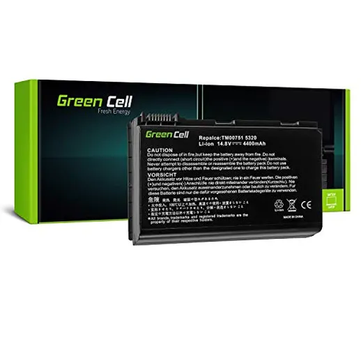Green Cell® - batteria per computer portatile Acer GRAPE32, CONIS71, TM00741, TM00742, TM0...