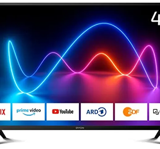 Dyon - Televisione Smart 43 XT 108 cm (43") TV Full-HD, Smart TV, triplo sintonizzatore HD...