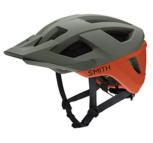 SMITH Session MIPS, Casco Bici Unisex Adulto, Matte Sage Red Rock, Large