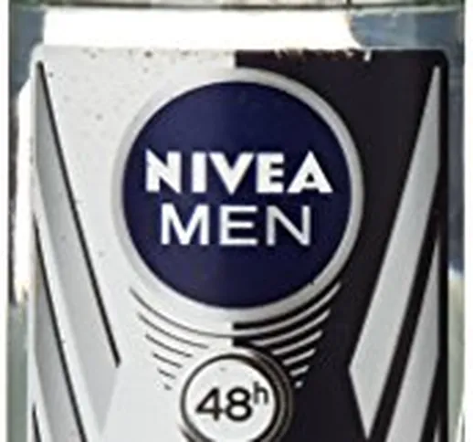 Nivea Men Deodorante Invisible, No Residui Bianchi, 50 ml, Confezione da 3