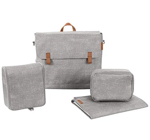 Bébé Confort Modern Bag Borsa Fasciatoio per Passeggino, Nomad Grey