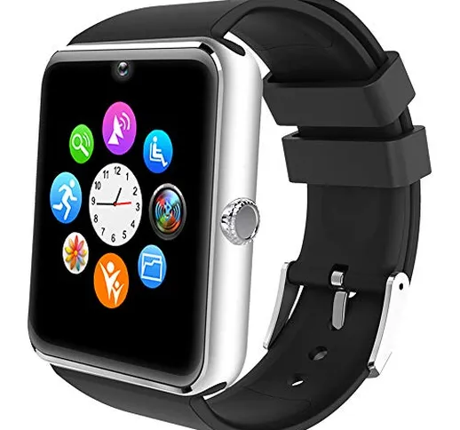 Willful Smartwatch Uomo Orologio Telefono con SIM SD Card Slot Smart Watch Bluetooth per A...