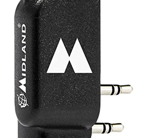 Midland C1199.02 Adattore Bluetooth, Nero