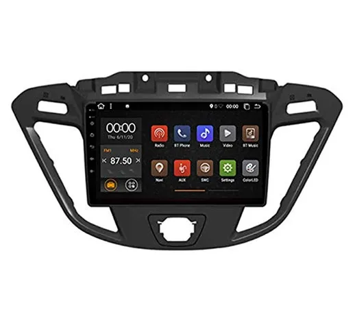 9'' GPS Navigazione Auto Radio Player per Ford Transit Custom 2013-2018, Navigazione GPS A...