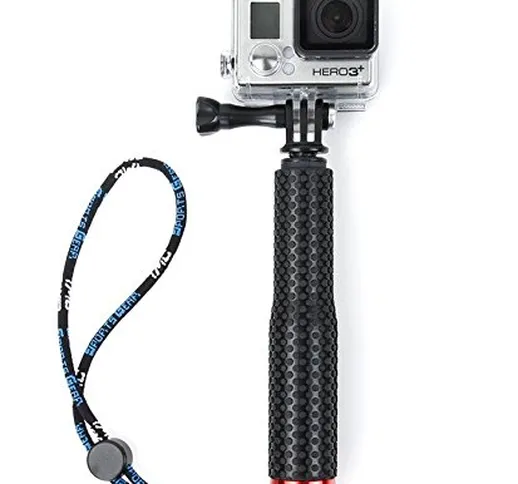 Flycoo - Asta per selfie per fotocamera d'azione GoPro Hero 5 4 3 + 2 / Sony Action Cam/Ca...