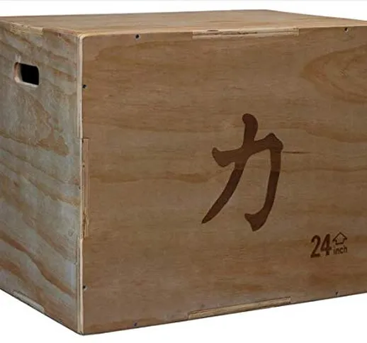 Grande Plyo Box in legno – 76 cm x 61 cm x 51 cm