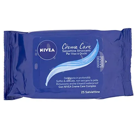 Nivea Face Care Crema Salviettine Struccanti - 25 Pezzi