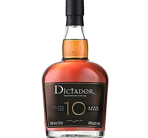 DICTADOR COLOMBIAN 10 AGED RUM 70 CL