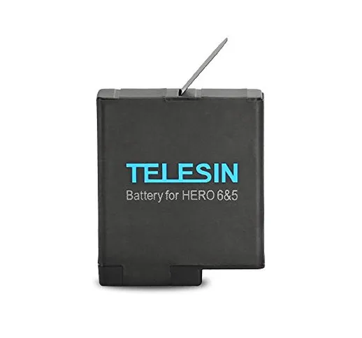 Telesin Power batteria di ricambio per GoPro HERO5 Black Edition 1 Battery