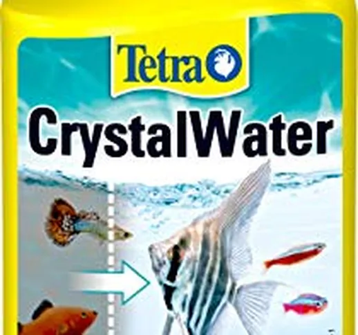 Tetra CrystalWater 250 ml, Elimina in Modo Facile e Veloce l'Intorbidimento dell'Acqua del...