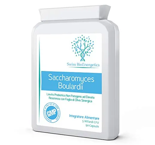 Saccharomyces Boulardii 5 Miliardi CFU 90 Capsule - Non Necessita di Conservazione in Frig...