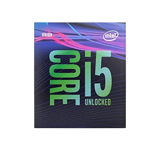 Intel Core i5-9600K processore 3,7 GHz Scatola 9 MB Cache intelligente, Socket LGA 1151