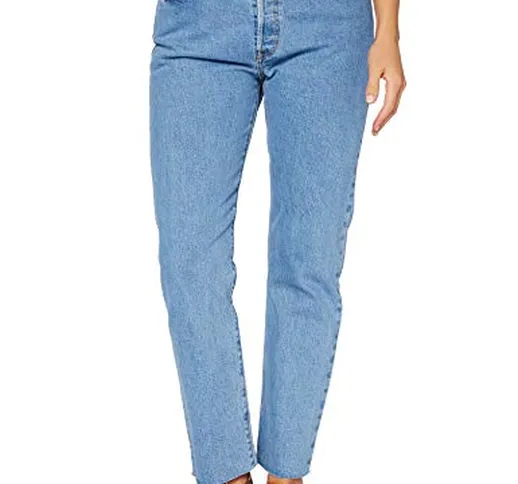 Levi's 501 Crop Jeans Straight, Tango Beats, 30W / 30L Donna