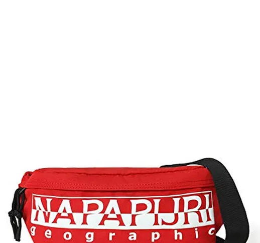 Napapijri Happy Wb Re - Borsa a tracolla, 36 cm, Rosso accesso (Rosso) - NP0A4E9X