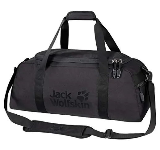 Jack Wolfskin Action 35 Sac de sport, Borsa sportiva Unisex-Adulto, Nero (black), One Size