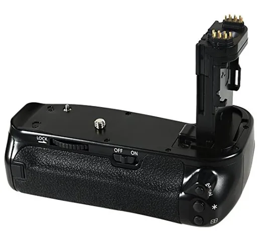 DSTE Multi-Power Vertical Batterie Grip Holder Compatibile per Canon EOS 6D MARK II Digita...