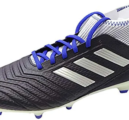 adidas Predator 18.3 Fg, Scarpe da Calcio Donna, Blu (Legink/Silvmt/Aerblu Legink/Silvmt/A...