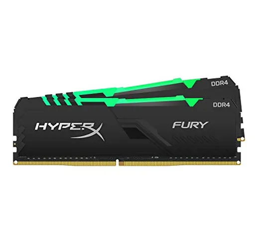 HyperX FURY HX436C18FB3AK2/64 Memoria 3600 MHz, DDR4 CL18 DIMM 64 GB, Kit (2x32 GB) RGB
