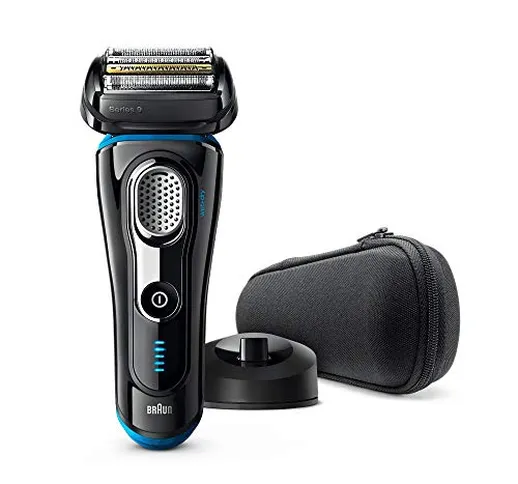 Braun Series 9 9242s Rasoio Elettrico Uomo a Lamina, Wet&Dry, Ricaricabile e senza Fili co...