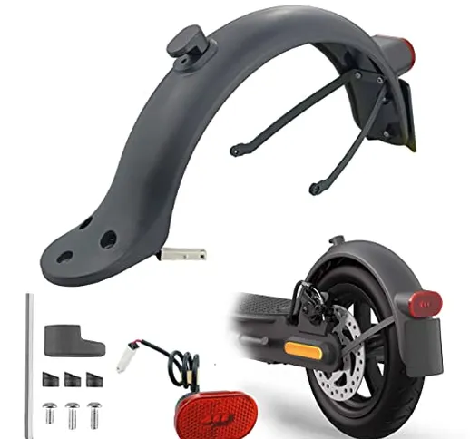 Gleamydot Parafango Posteriore Monopattino Elettrico, Parafanghi Electric Scooter per Xiao...